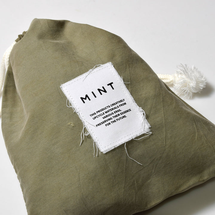 ミリタリー 巾着ポーチ / MINT Upcycled