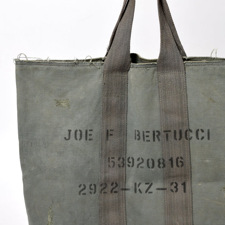 ミリタリー ラージ トートバッグ / MINT Upcycled