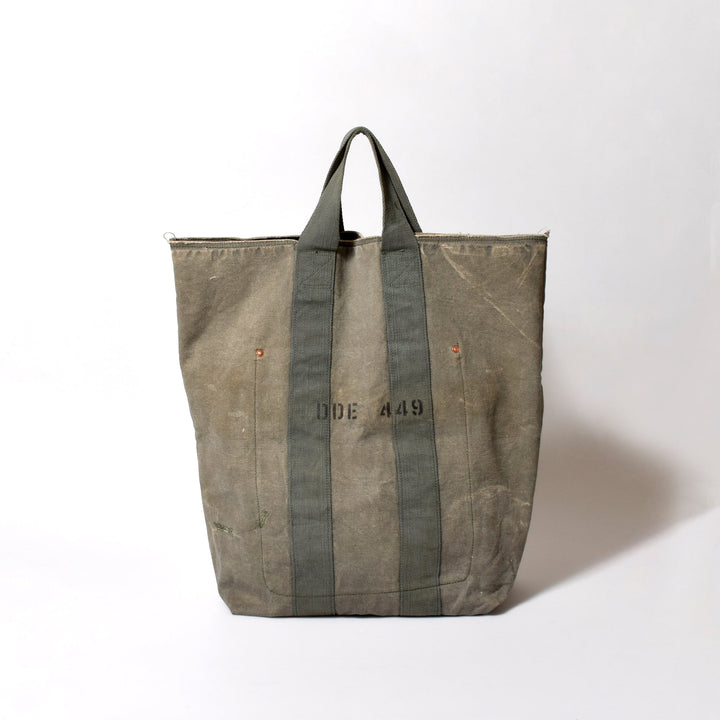 ミリタリー ラージ トートバッグ / MINT Upcycled