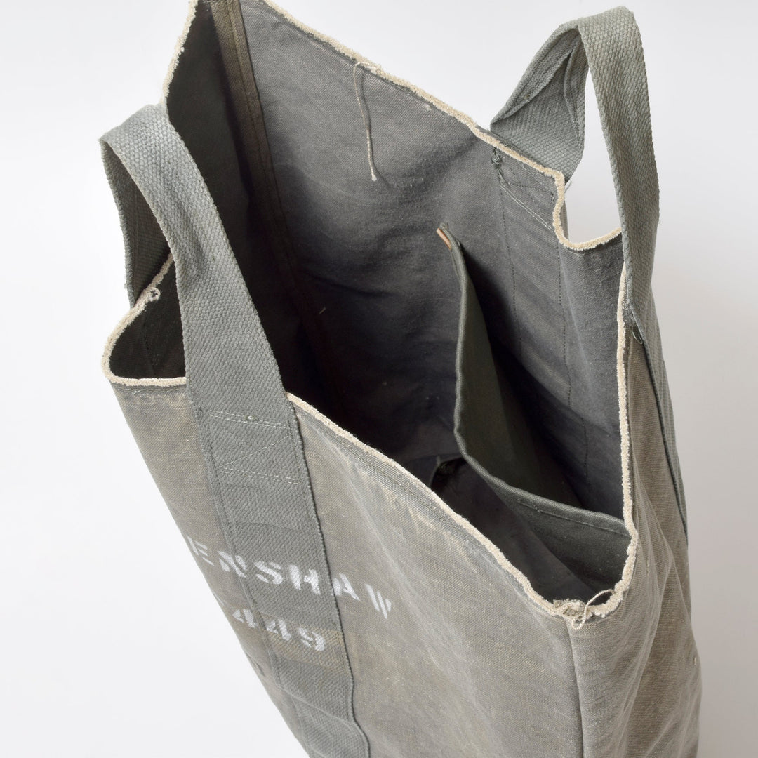 ミリタリー ラージ トートバッグ / MINT Upcycled