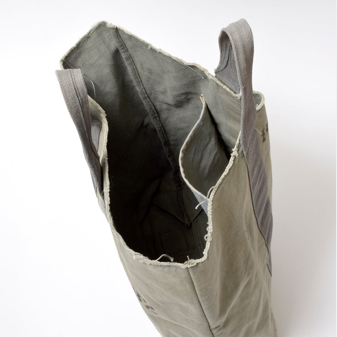 ミリタリー ラージ トートバッグ / MINT Upcycled