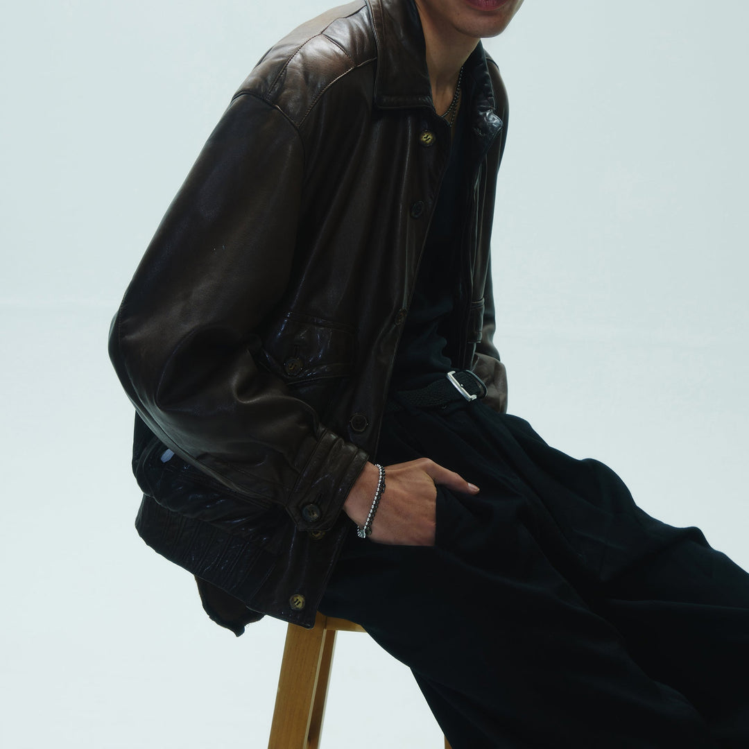 MINT KURO シルバー925 ボールチェーン ブレスレット