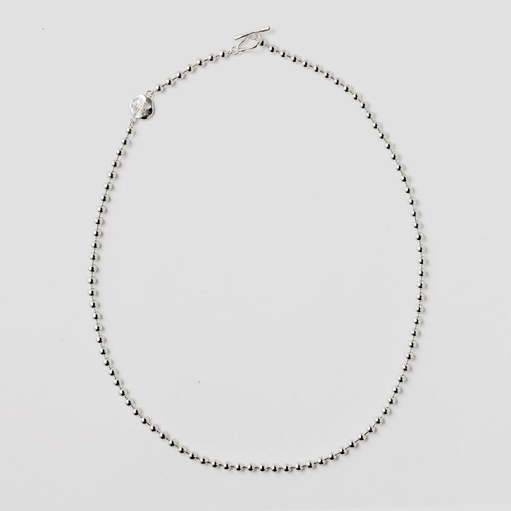 MINT シルバー925 ボールチェーン ネックレス