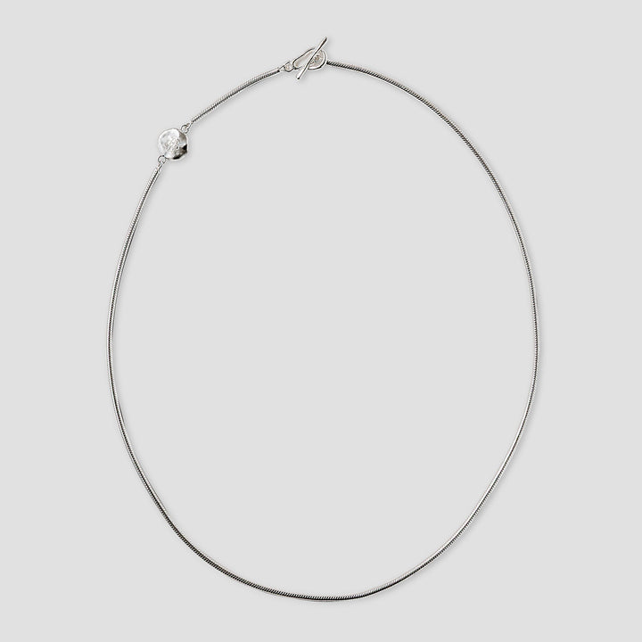 MINT KURO シルバー925 ボールチェーン ネックレス