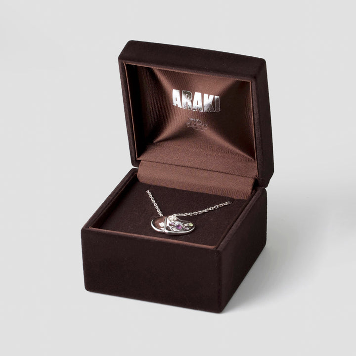 【受注生産】ARAKI+MINT  JEWELS HEART NECKLACE