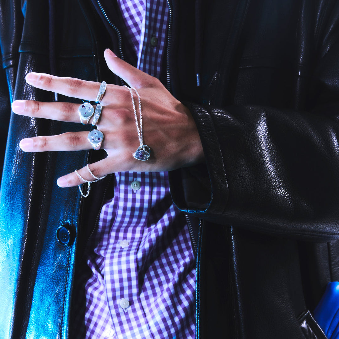 【受注生産】ARAKI+MINT  JEWELS SIGNET RING