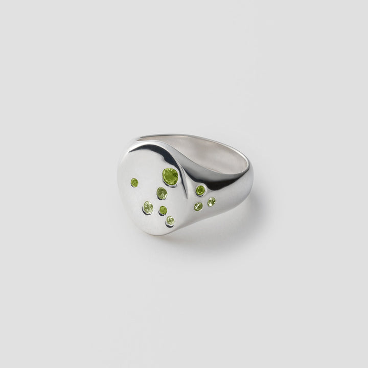 【受注生産】ARAKI+MINT  JEWELS OVAL SIGNET RING