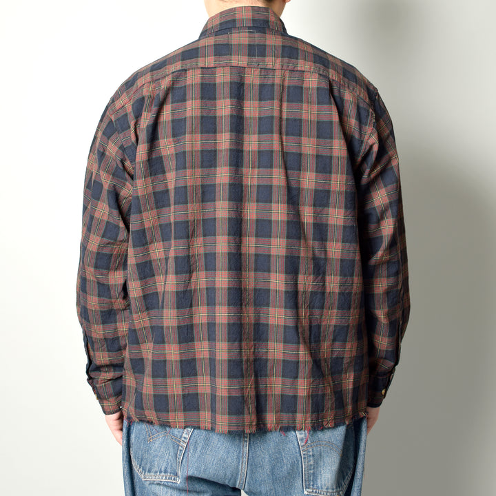 MINT UPCYCLED  Rebuild Cotton Check Shirts